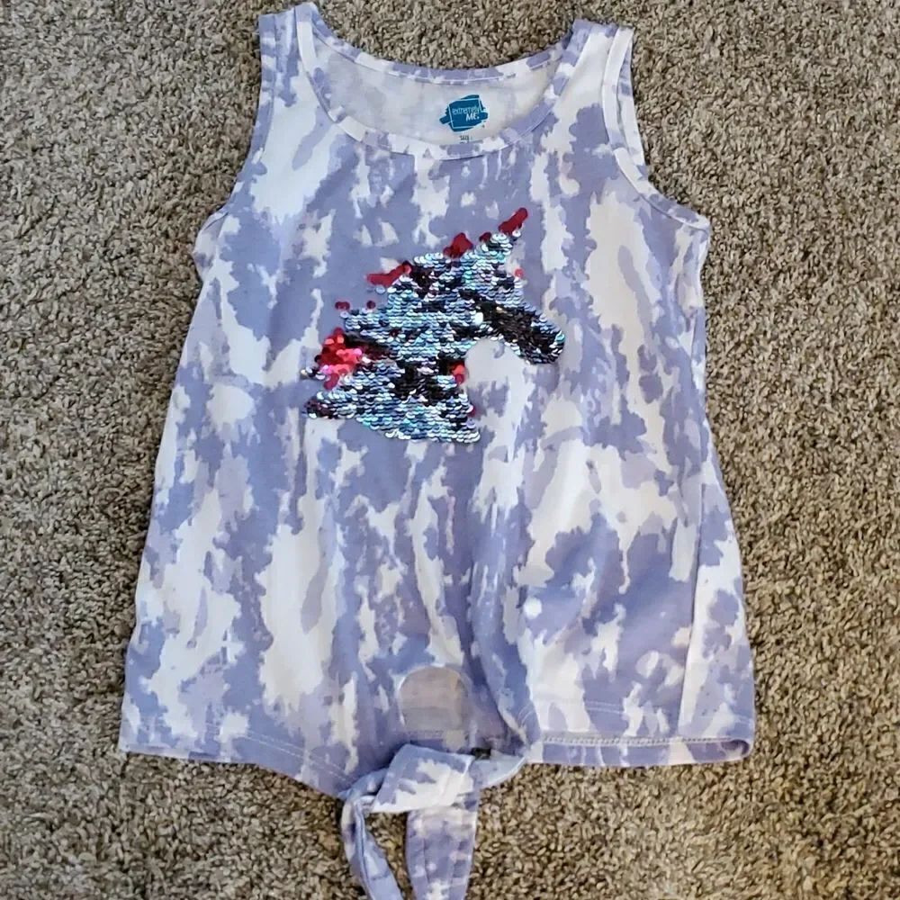 Adorable little girls tank top
